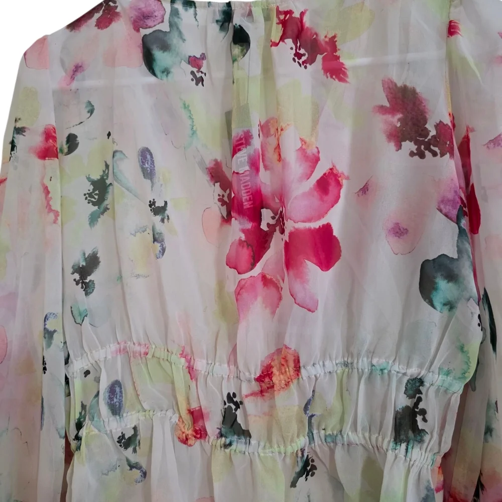 Steve Madden Sheer Women's Ardenne Top Size XS - Picture 5 of 9